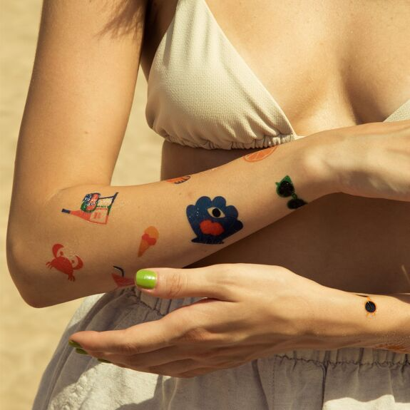Bernard Forever - Wholesale Temporary Tattoo - Colourful temporary tattoos - A summer in Beirut6