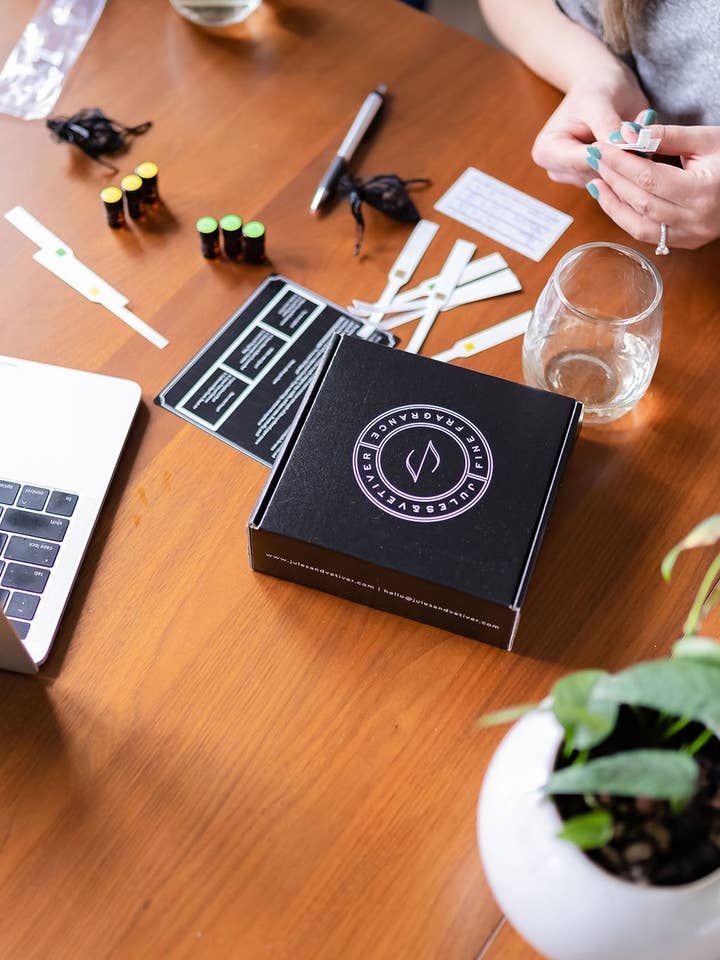 Multi-person Fragrance Bar Kit (for Groups of 2+) for wholesale by Jules & Vetiver Fine Fragrance