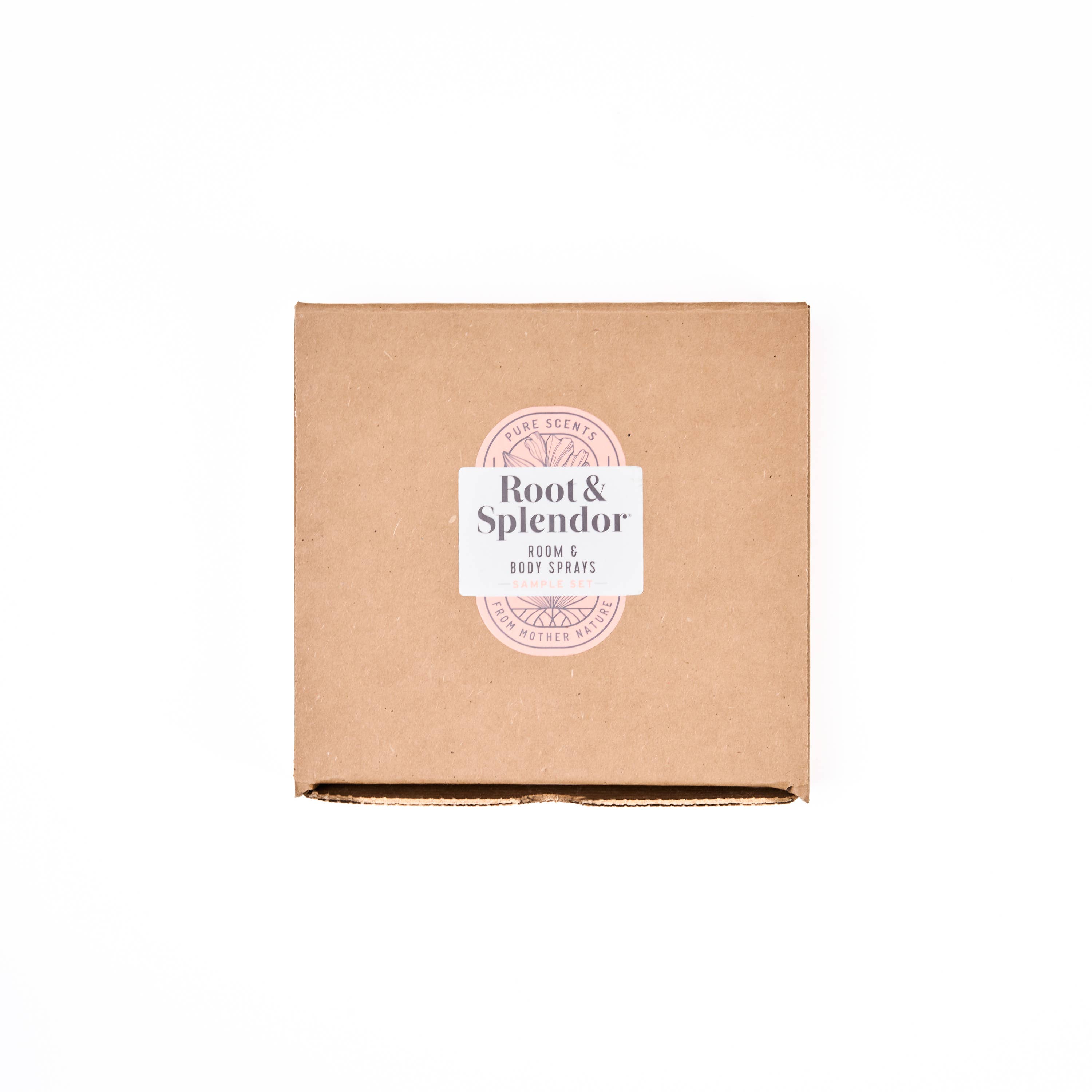 Root and Splendor - Wholesale Room & Linen Spray - Room and Body Spray Sample & Gift Set1