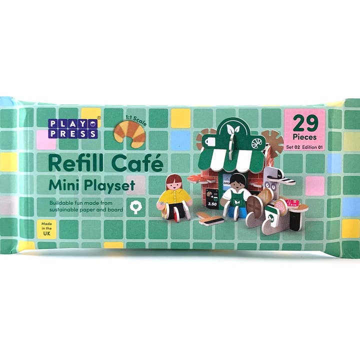 PlayPress Toys Ltd - Wholesale Toy Set - Kids - Mini Refill Café Playset1