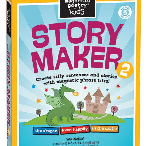 Kit de poesía magnética StoryMaker 2 para niños para venta al por mayor de Magnetic Poetry