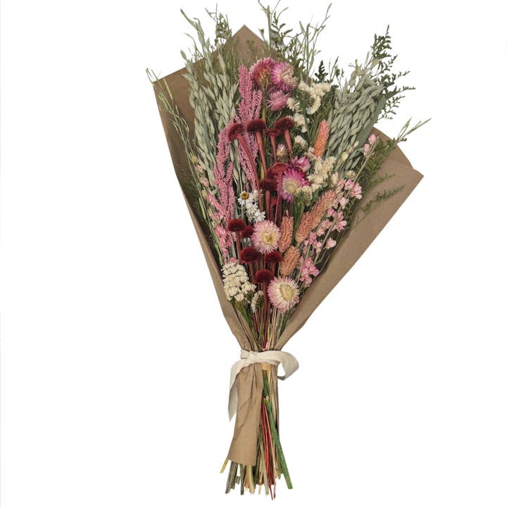 Andaluca - Wholesale Dried/Pressed Flowers - Strawflower Garden Bouquet #116