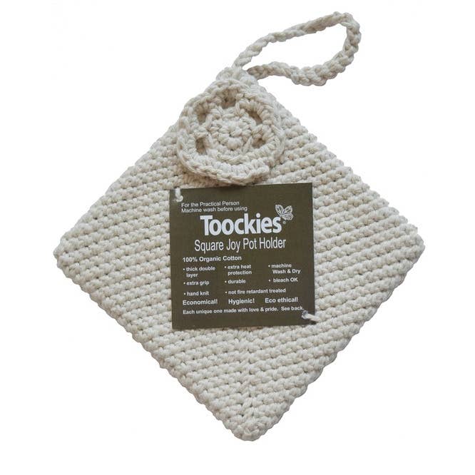 Toockies - Wholesale Oven Mitt/Pot Holder - Square Joy Pot Holder1