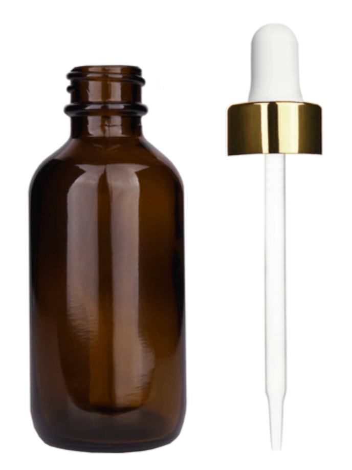 Best Bottles - Vente Supports pour huile essentielle - Bouteille ronde ambrée Boston - 60 ml (plusieurs couleurs de compte-gouttes)9