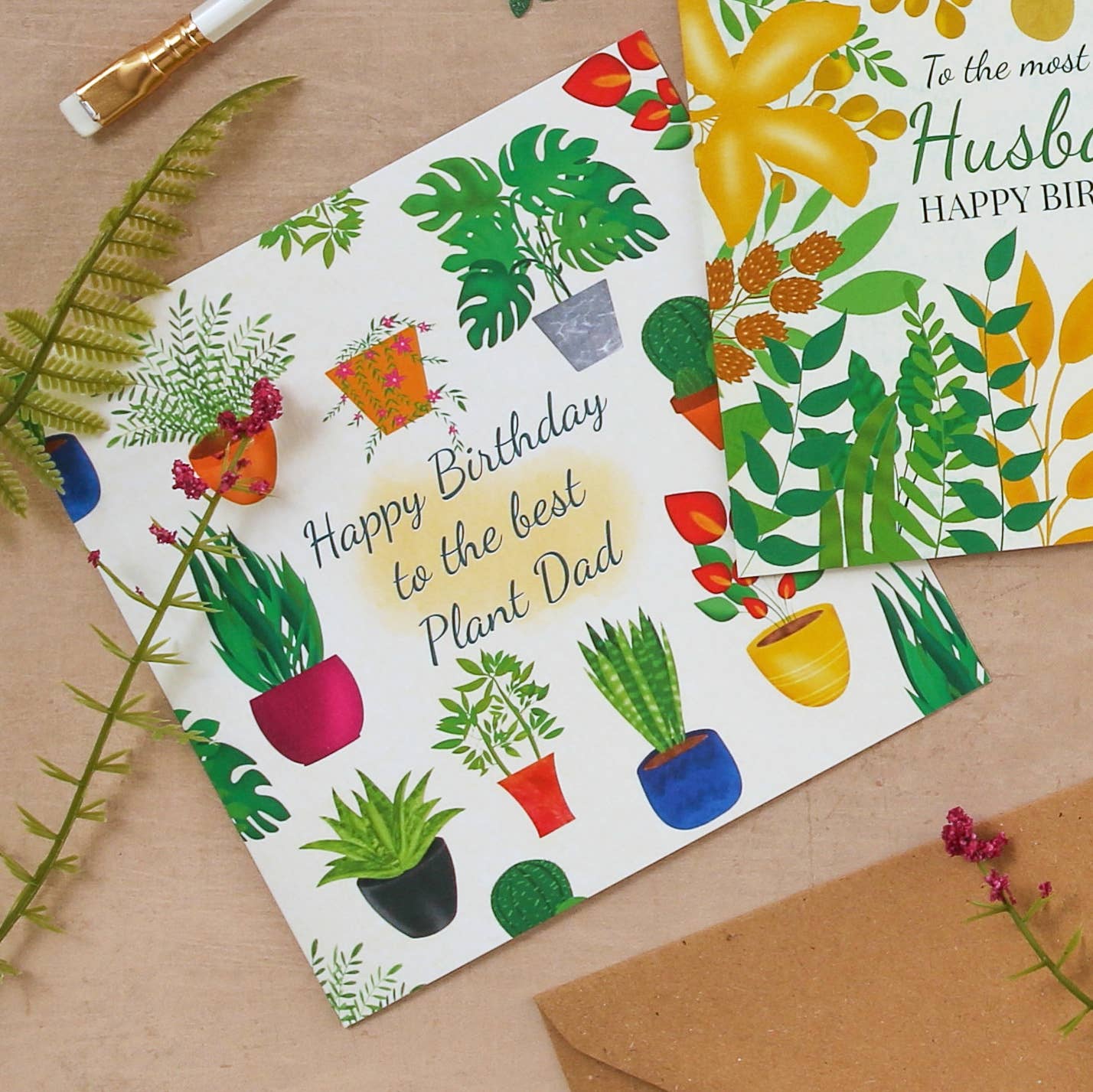 Rainee Collections – wholesale Birthday card – Plant Dad Birthday Card1