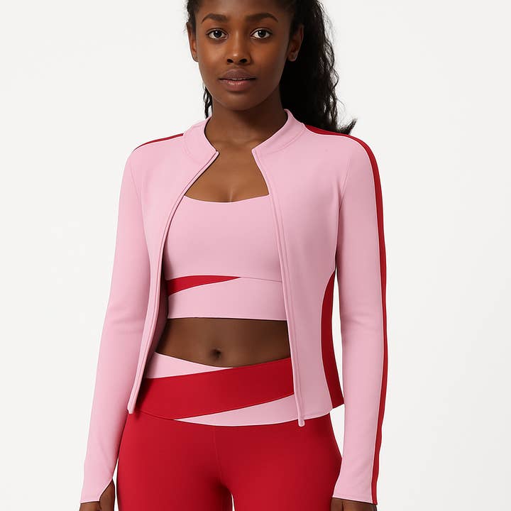 Blush Rush Active Set” for wholesale by Devine Diva Fashion