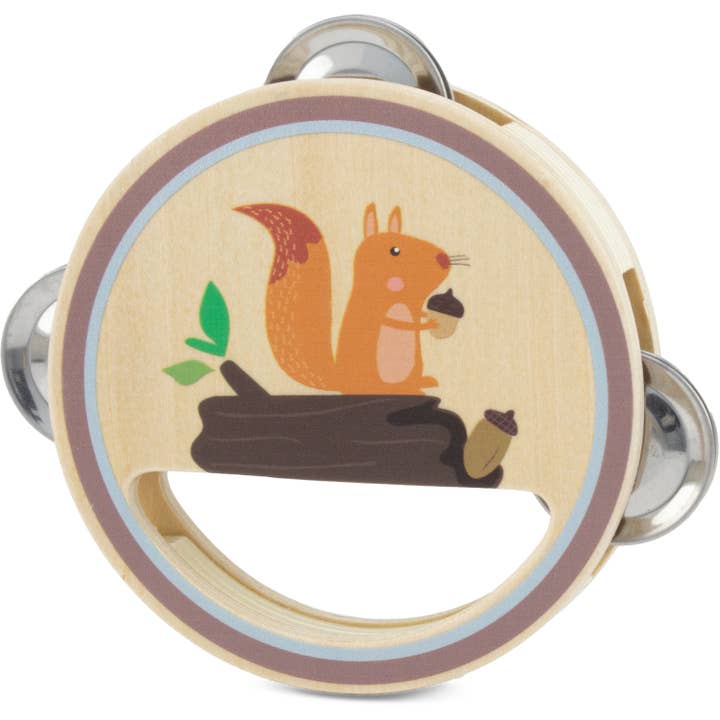 Ulysse Couleurs d'Enfance - Wholesale Musical Toy - Kids & Baby - TAMBOURINE: THE FOREST (set of 8)