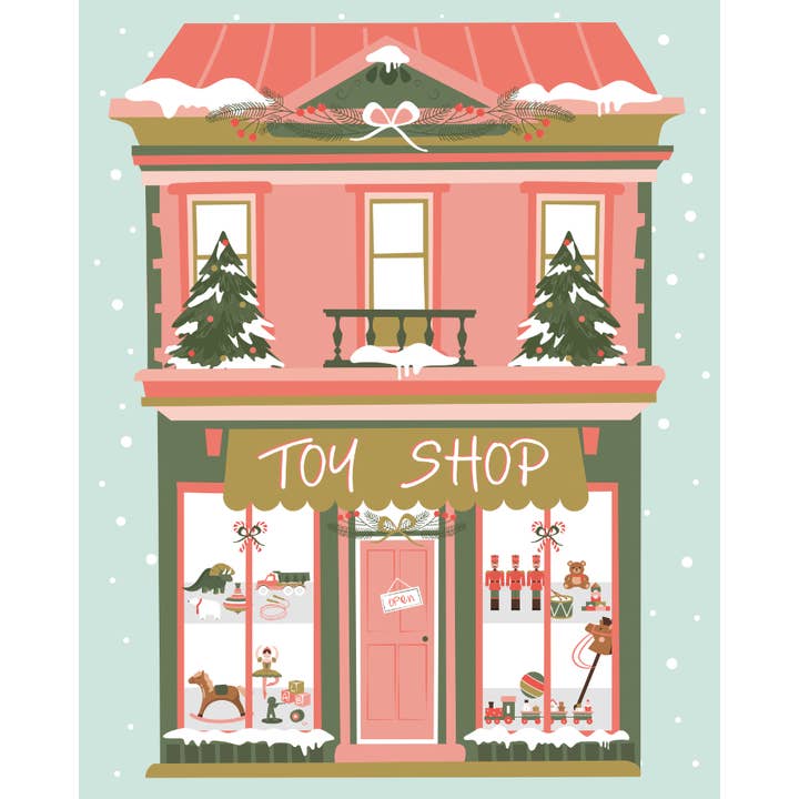 JIGGY Puzzles - Wholesale Puzzle - Kids - JIGGY Junior 100pc: Christmas at the Toy Shop by Angela Nickeas1