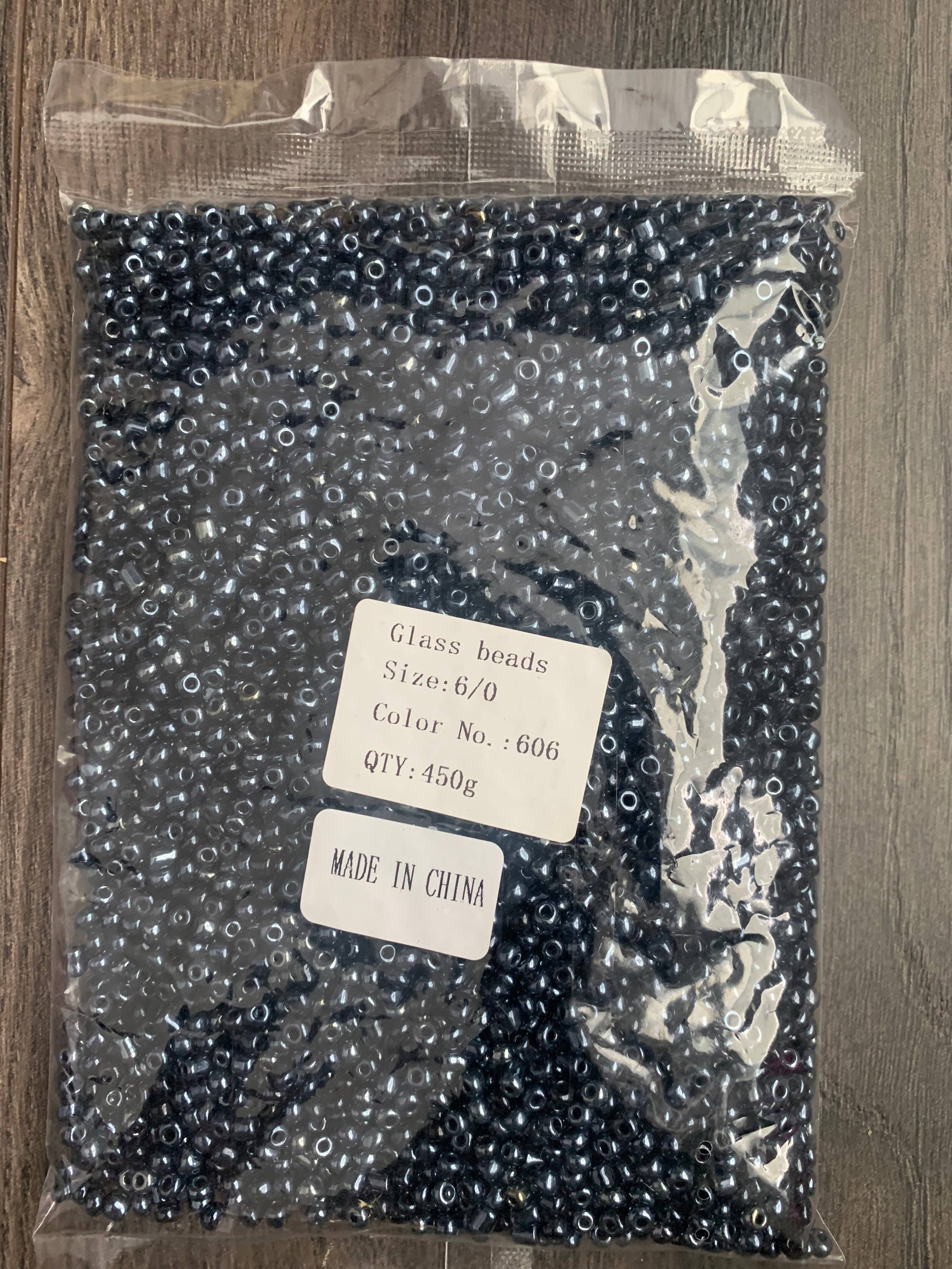 MaddieMayShop – wholesale Pärlor – 6/0 fröpärlor, fröpärlor bulk, glaspärlor 450 gram2