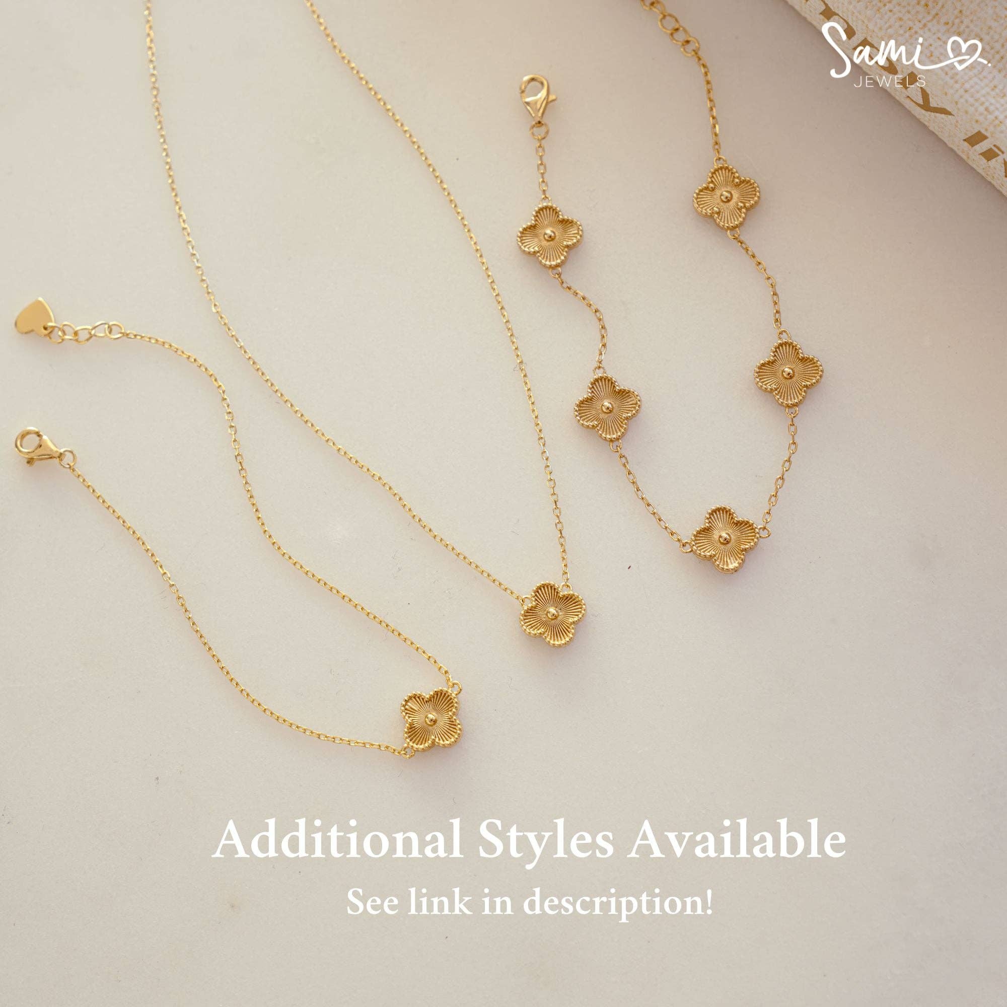 Sami Jewels - Vendita all'ingrosso Collana con ciondolo/pendaglio - Collana con quadrifoglio Ella7