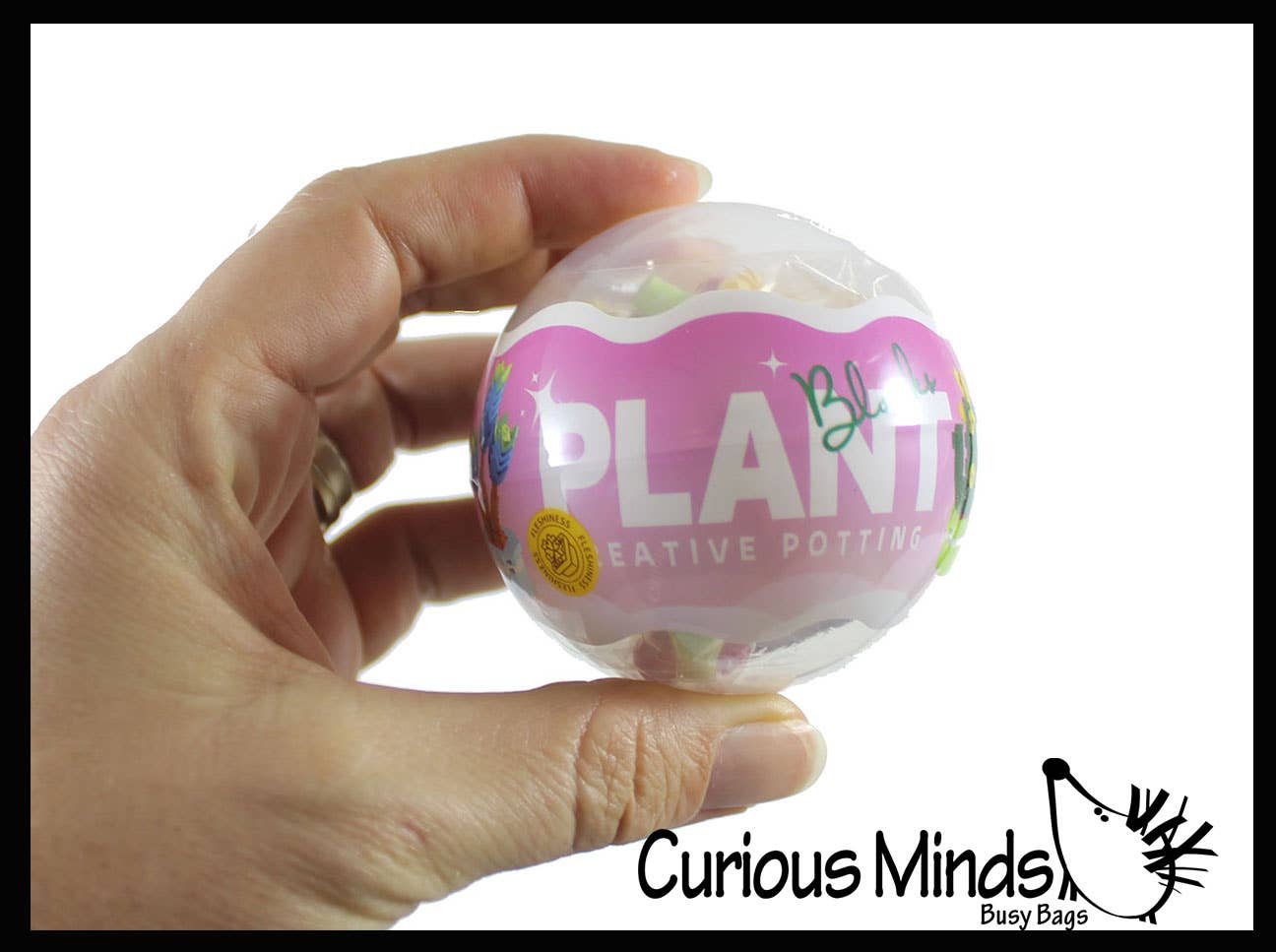 Curious Minds Toys – Großhandel Baukasten – Kinder – 1 Mini-Pflanze Sukkulente Blumen-Baustein-Set Spielzeug -1