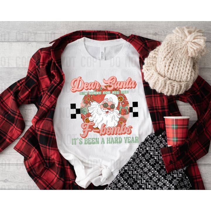 DEAR SANTA TRANSFER for wholesale by Sassy and Sublime