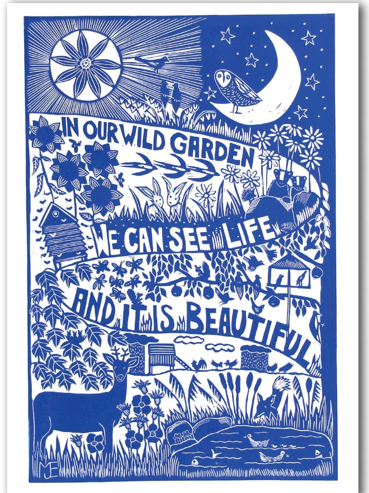 NC430 Vår Vilda Trädgård - Mariann Johansen-Ellis för wholesale av Cardiau Nico Cards