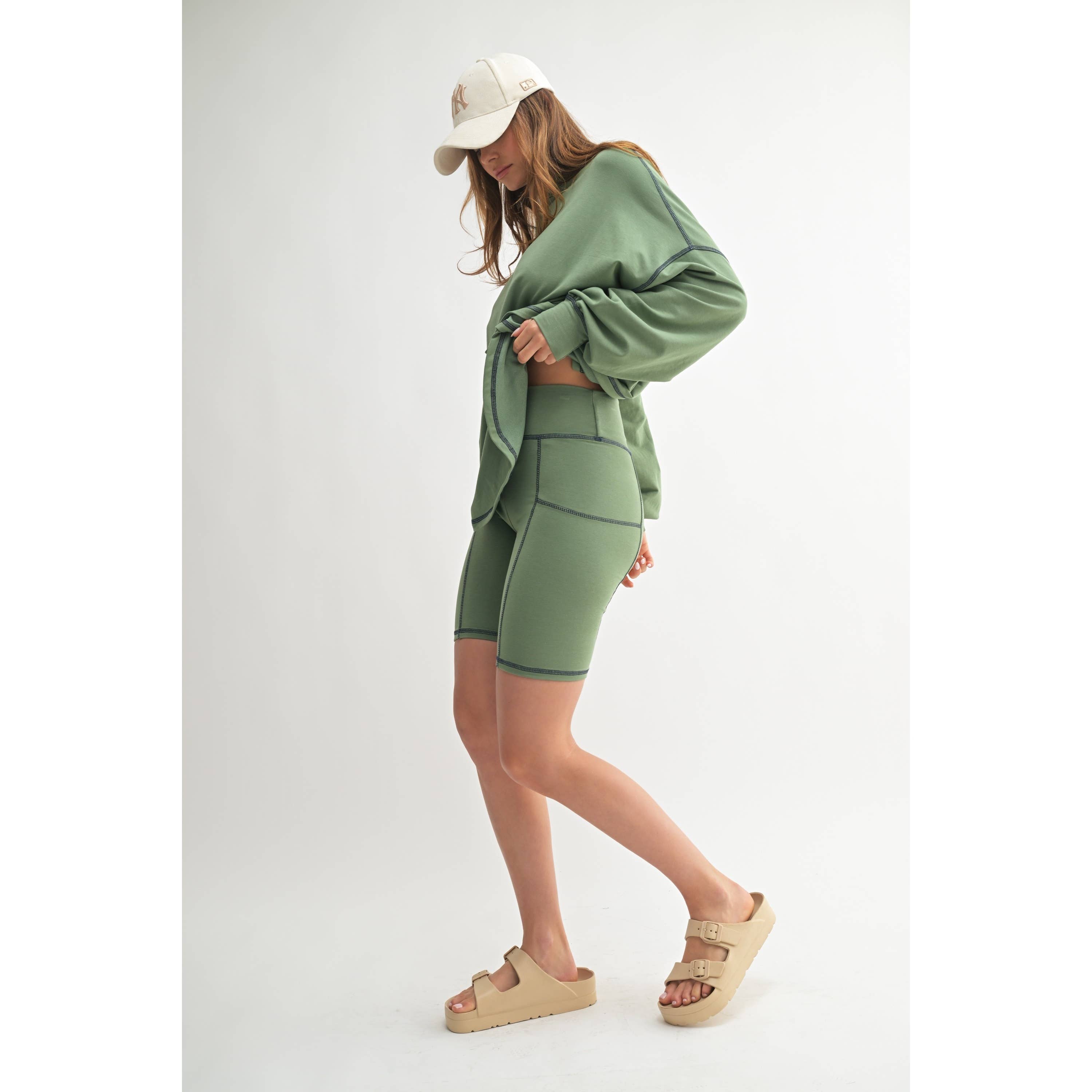 DORCAS - Wholesale Top & Short Set (NOT Loungewear) - Women's - HOODIE TOP AND SHORT SET5