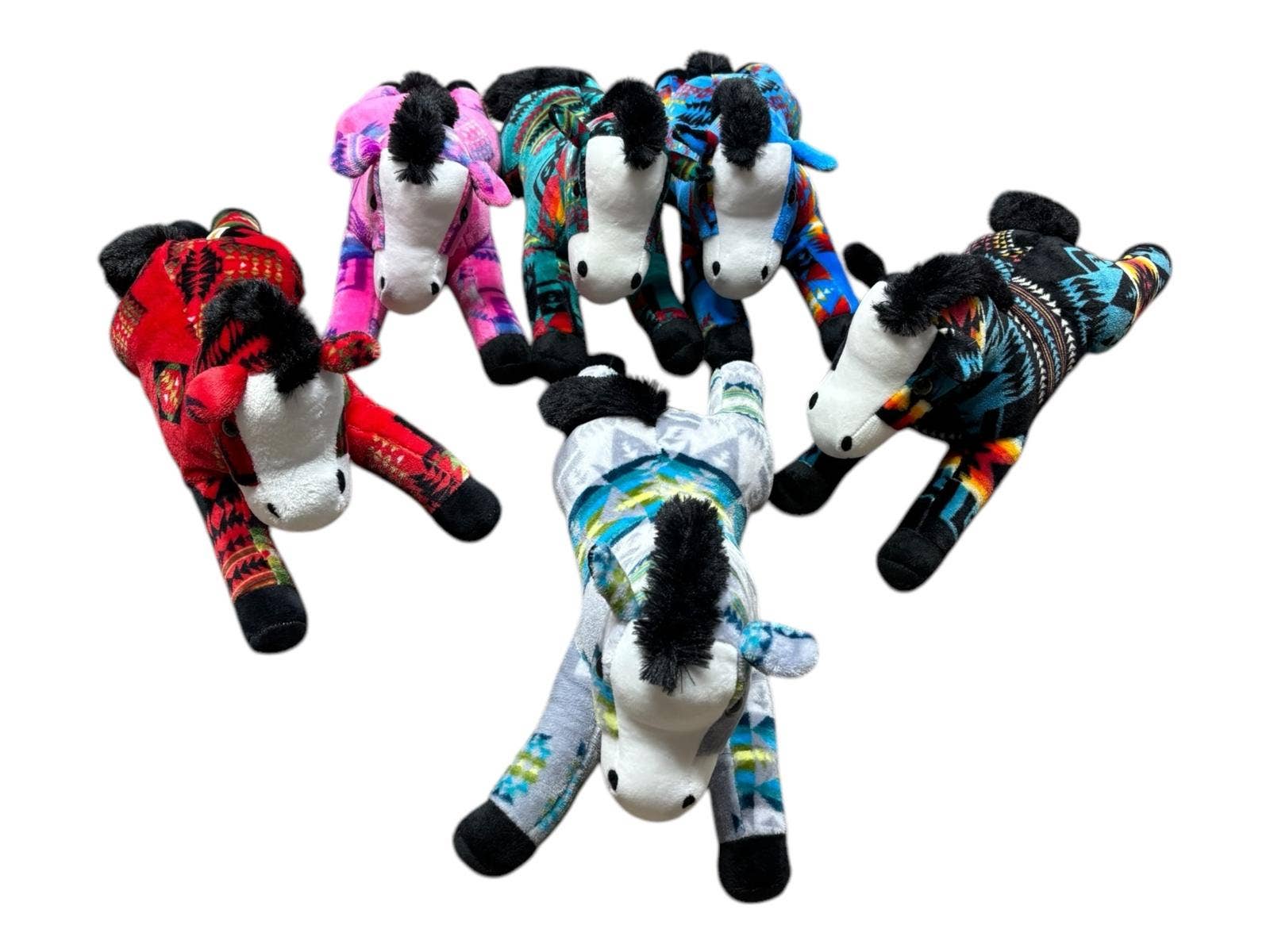Nativo - Wholesale Stuffed/Plush Toy - Kids & Baby - PSA-LHRS - Plush Stuffed Large Lying Horse - Pack of 6 Pcs7