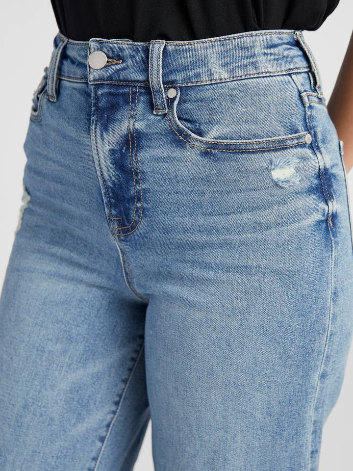 Seventy Eight and Sunny (SEAS) - Wholesale Jeans - Women's - Distressed Joni Jeans3