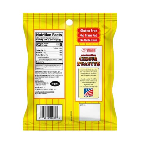 I Got Your Candy - Wholesale Hard Candy - Circus Peanuts Candies 6oz - 12ct