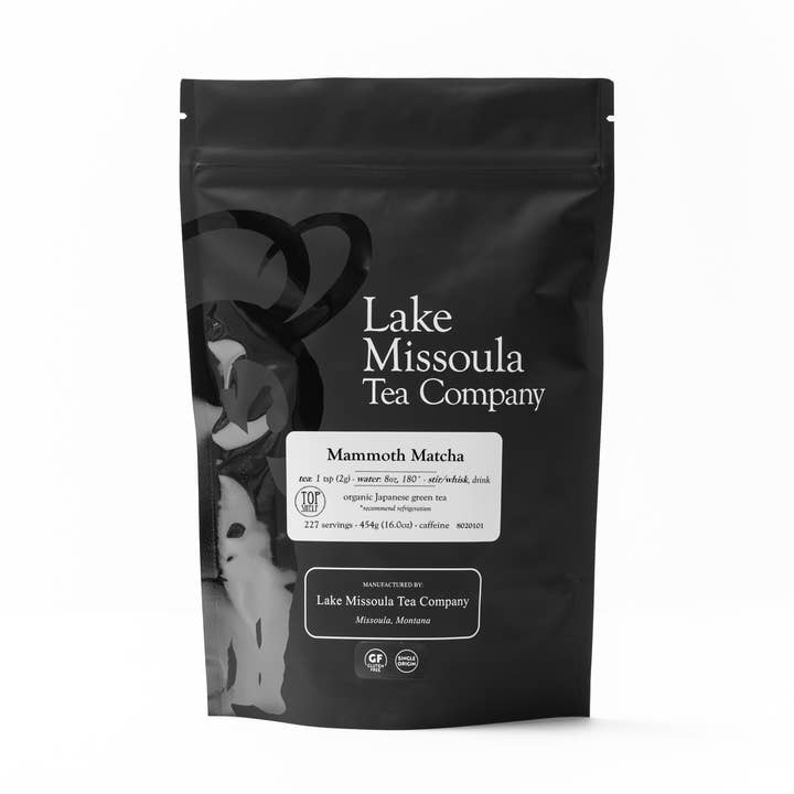 Mammoth Matcha (454g) for wholesale by Lake Missoula Tea Company