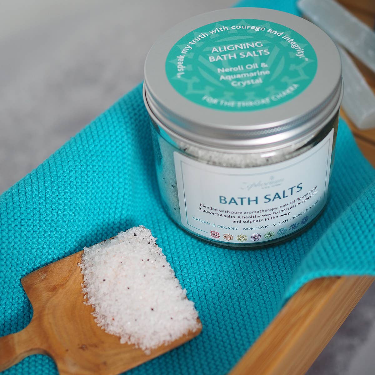 Zephorium Soul Tonic - Wholesale Bath Salts - Aligning Aromatherapy Bath Salts with Neroli Oil1
