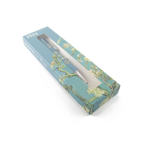 MUSEUM WEBSHOP - Wholesale Pen - Ballpen in box, refillable, Almond Blossom, Van Gogh3
