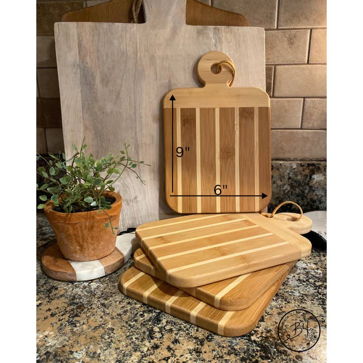 B4homemade, LLC - Wholesale Cutting Board - Custom City and State Bamboo Serving Board7