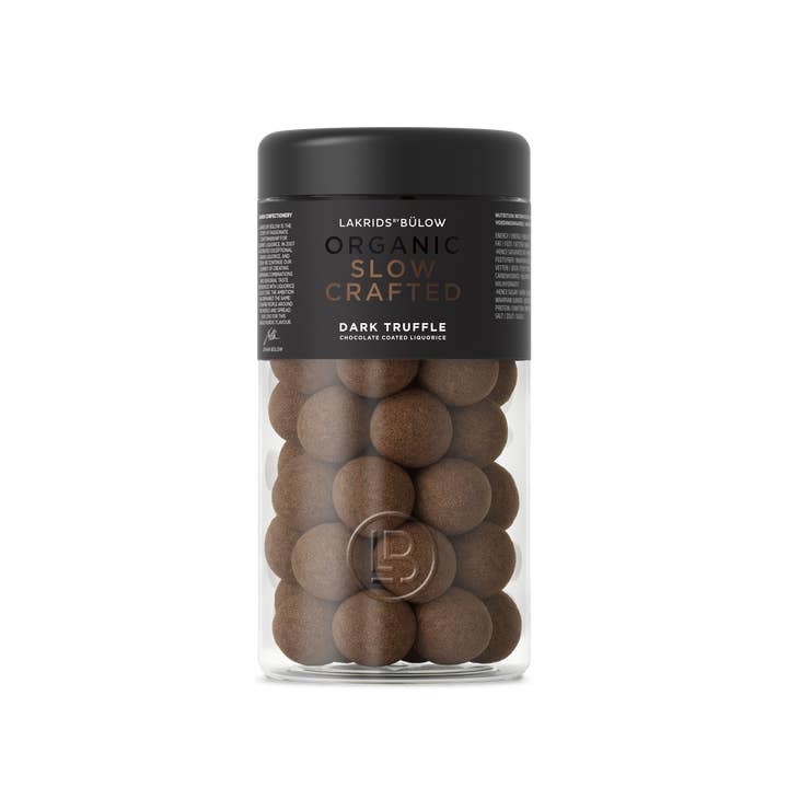 Lakrids by Bülow - Wholesale Chocolate Covered Sweets - Organic Dark Truffle Slow Crafted Chocolate Coated Licorice