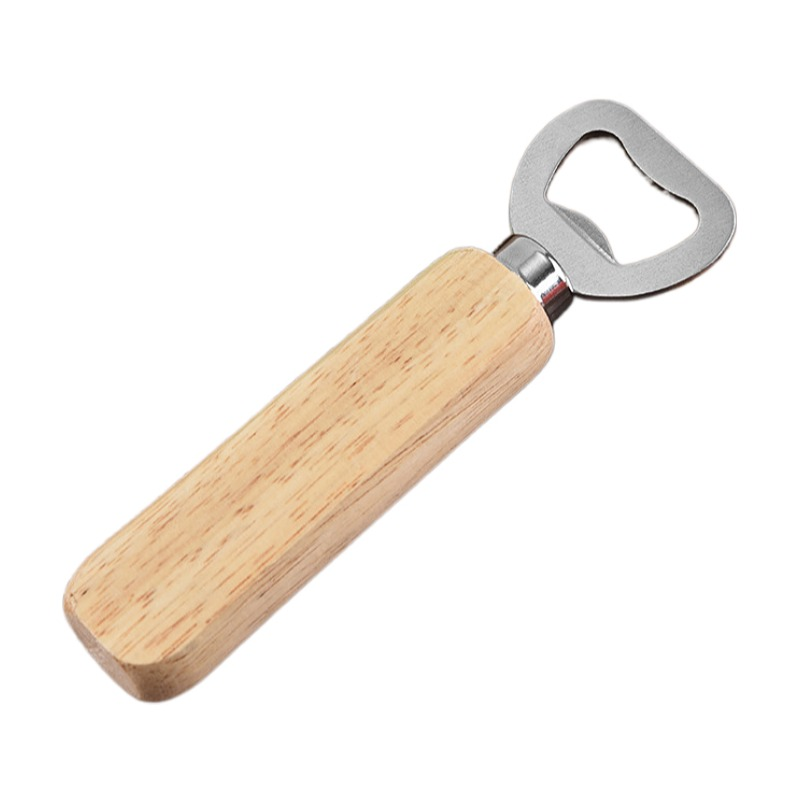 Sostraw & SmartThings - Wholesale Fles/wijnopener - Houten bierflesopener2