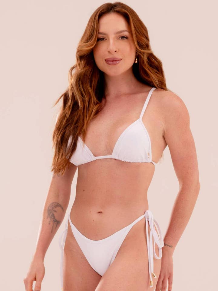 Bikini Amanda Beach White for wholesale by Jungle Society