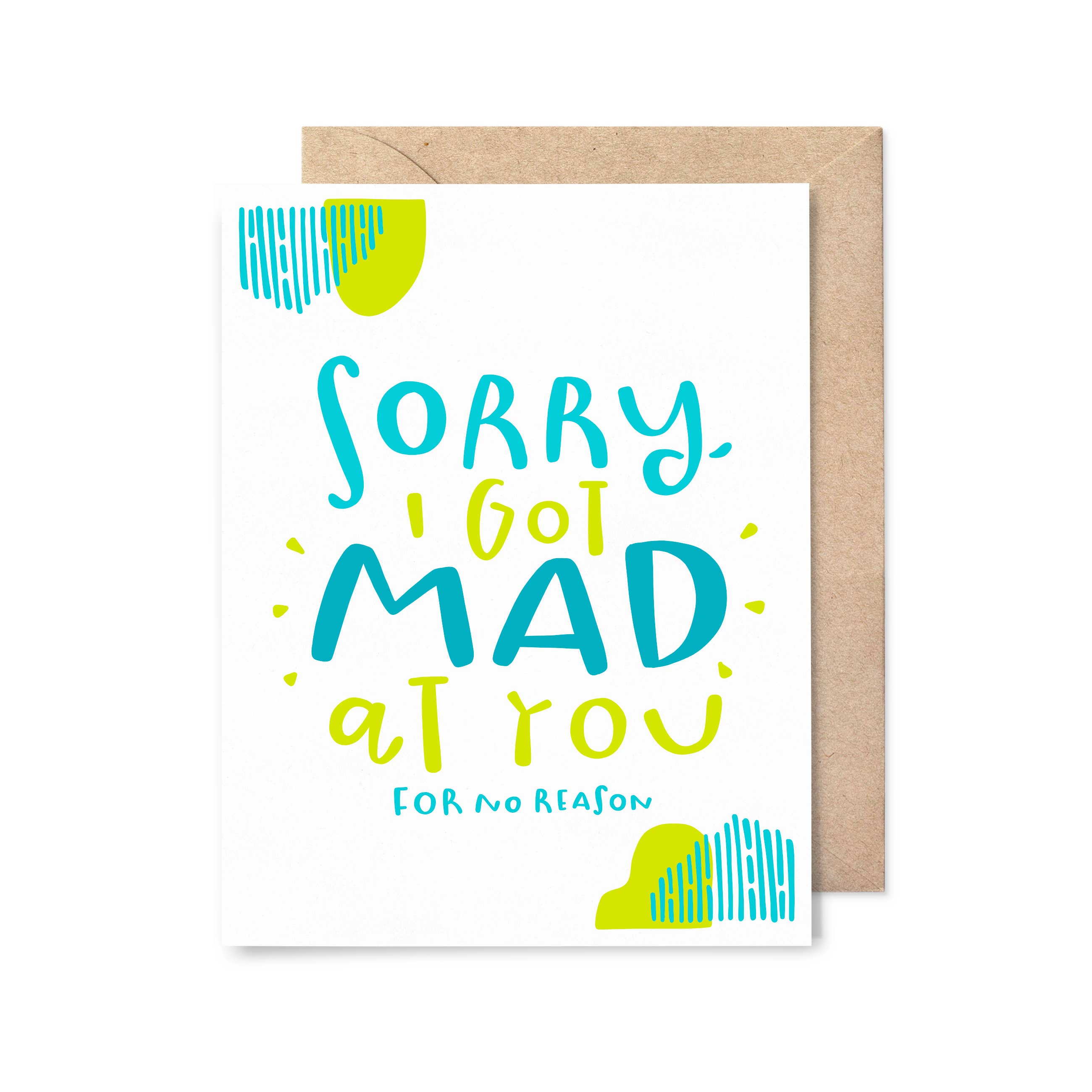Pinwheel Print Shop - Wholesale I'm Sorry Card - For No Reason Sorry Card0