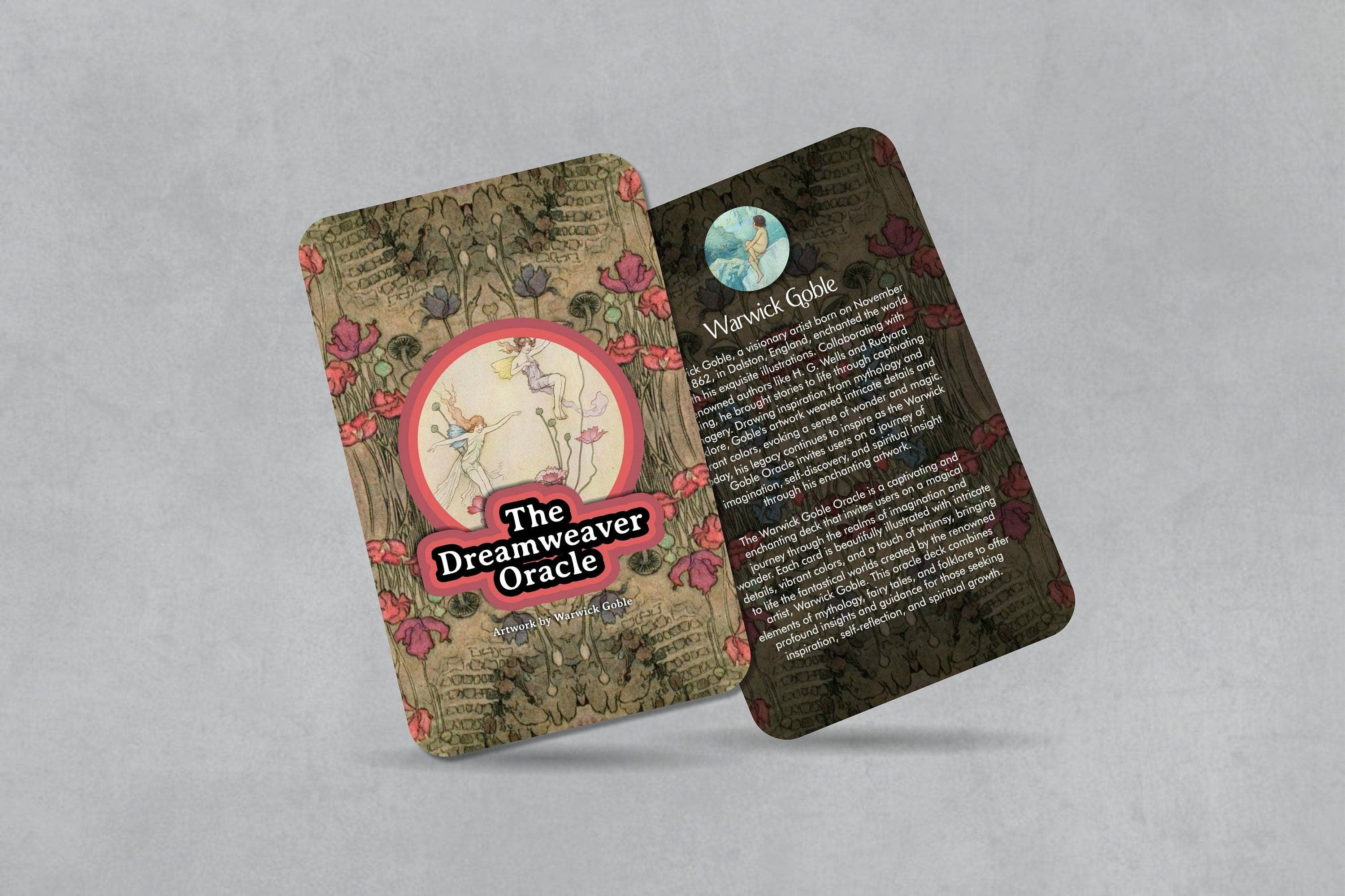 Ibiza Tarot USA - Wholesale Tarot Cards - The Dreamweaver Oracle -  Artwork by Warwick Goble - 24 cards - Oracle Cards - Oracle Deck - Fortune Telling - Divination cards - Fairy tale2