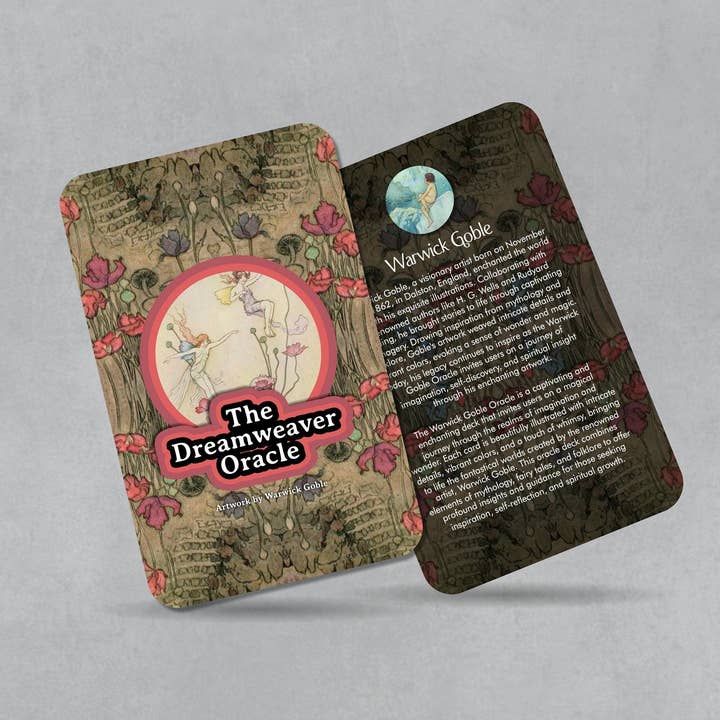 Ibiza Tarot USA - Wholesale Tarot Cards - The Dreamweaver Oracle - Artwork by Warwick Goble - 24 cards - Oracle Cards - Oracle Deck - Fortune Telling - Divination cards - Fairy tale2