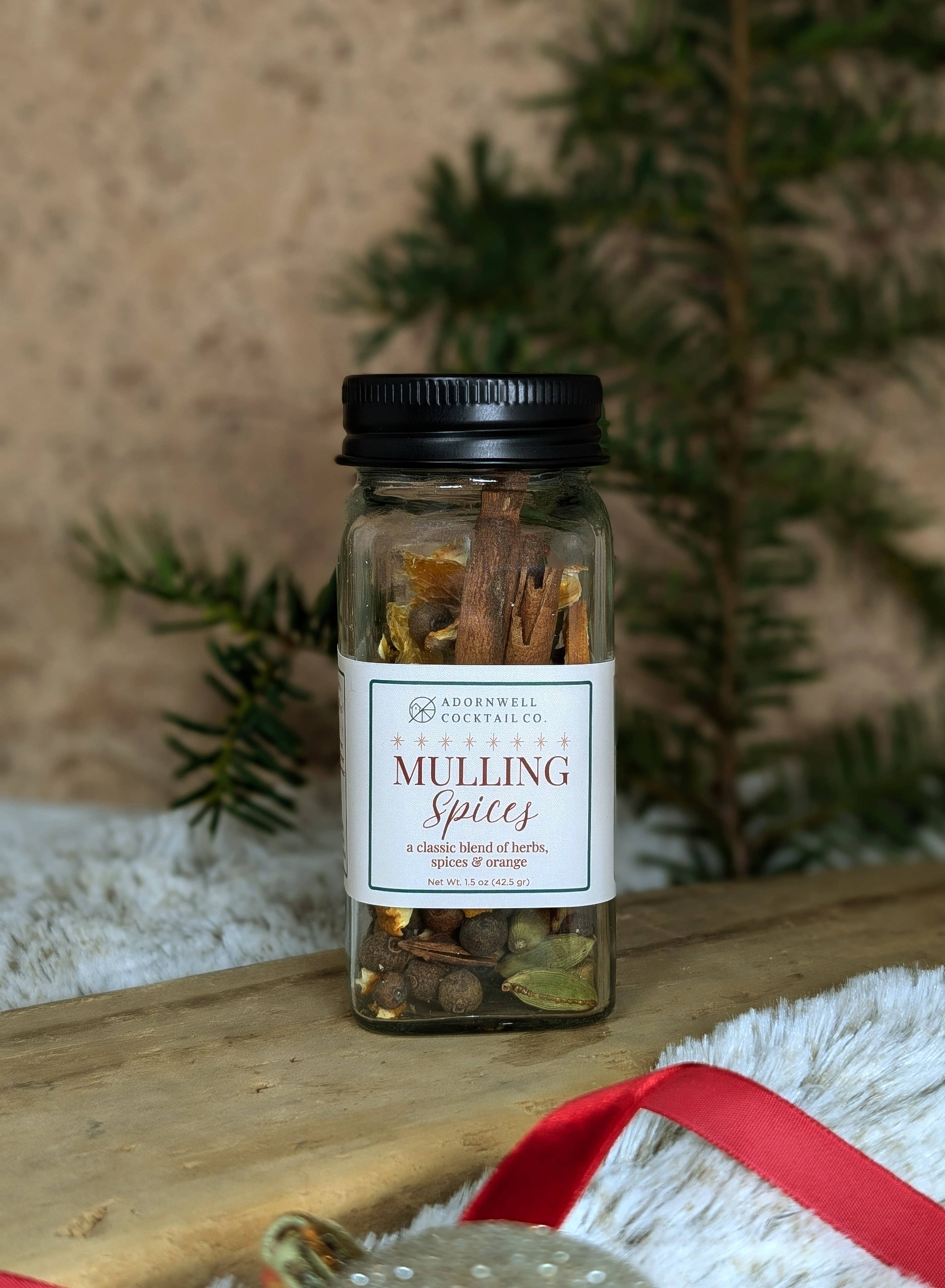 Adornwell Cocktail Co. - Wholesale Mulling Spice - Mulling Spice Jars - 1.5 Oz