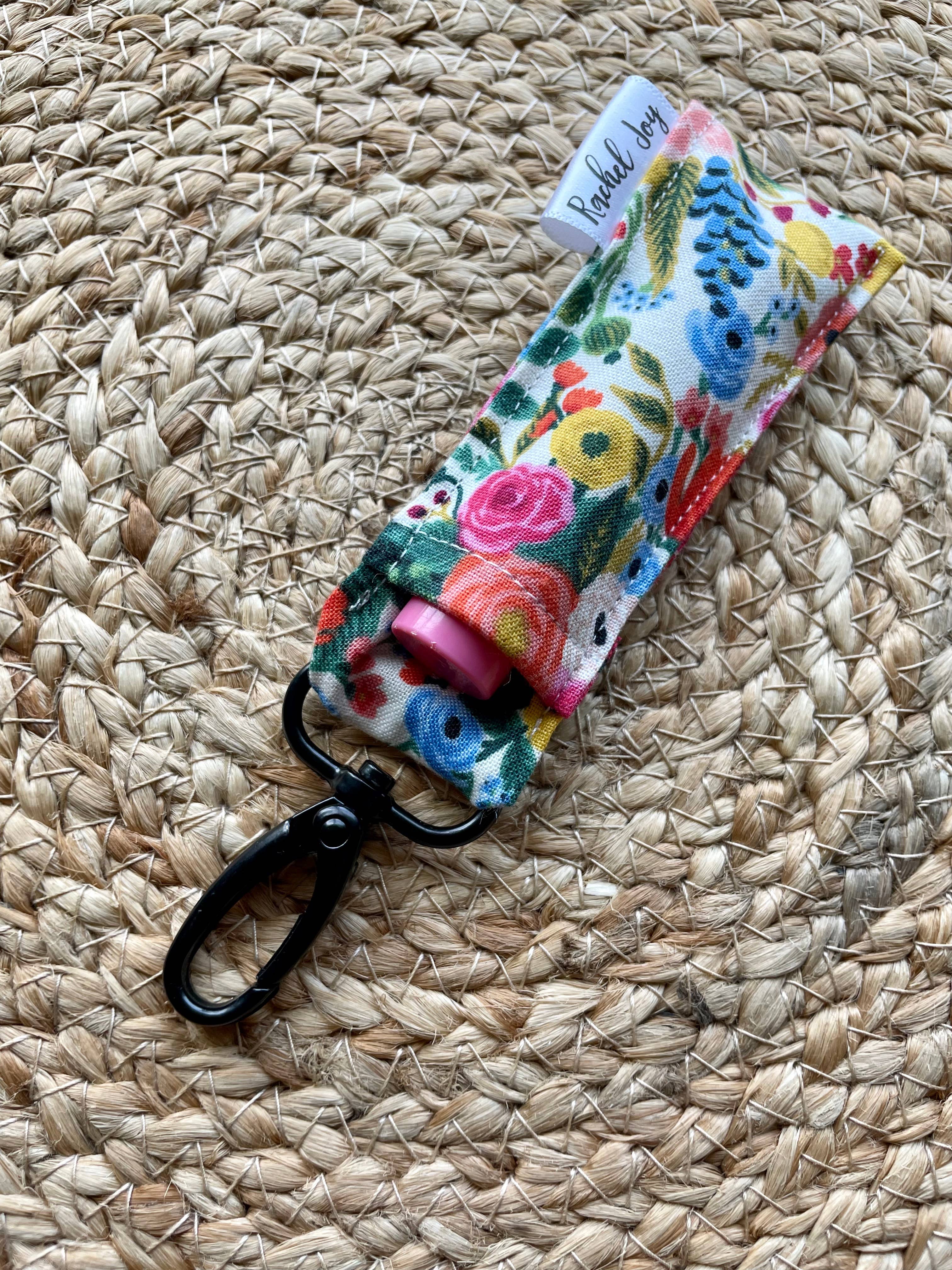 Designs by Rachel Joy - Wholesale Lip Balm Case/Holder - Rifle Paper Co. Bright Florals Lip Balm Holder1