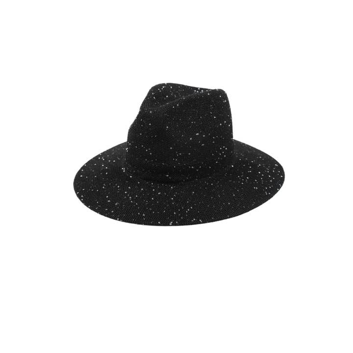 PHANIE MODE - Wholesale Straw Hat - Women's - Panama hat adorned with sequins– Summer Shine H-29273