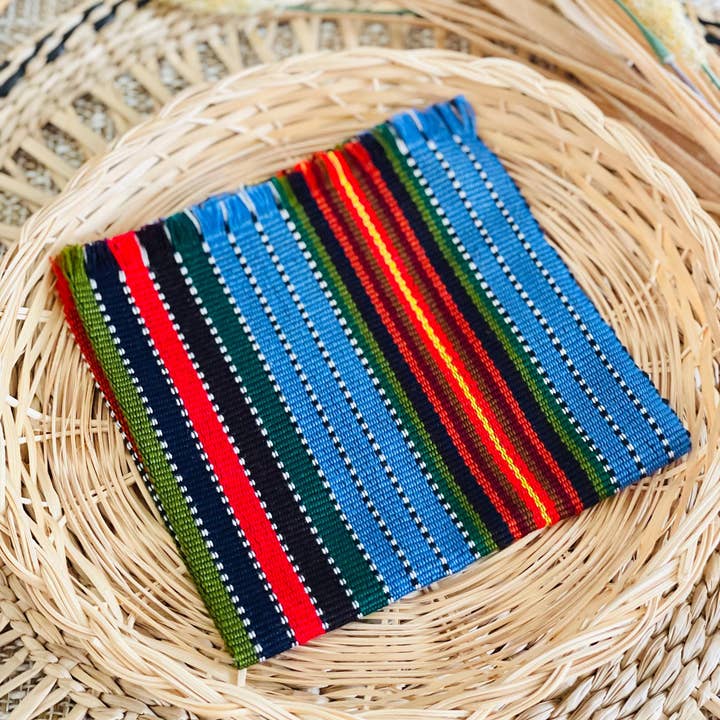 GUATEARTISAN - Wholesale Dinner & cloth napkin - Handwoven Table Napkin - Cobalt