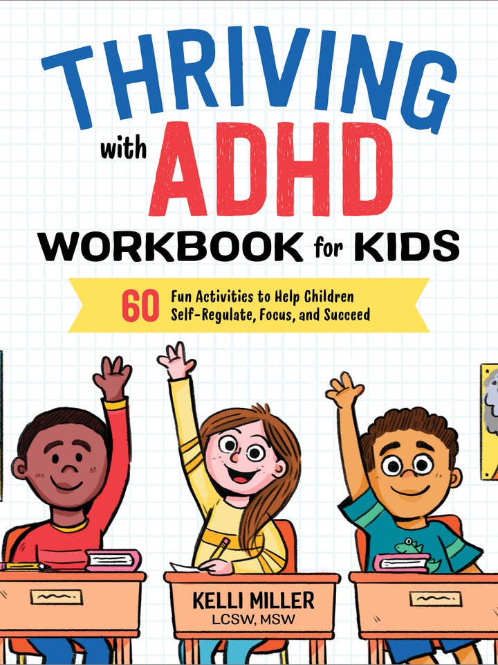 Thriving with ADHD Workbook for Kids for wholesale by Sourcebooks