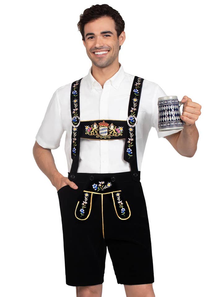 Disfraz bávaro de lederhosen para hombre para venta al por mayor de Leg Avenue