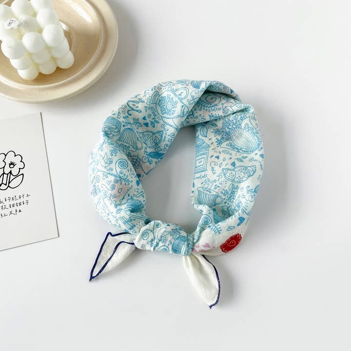 ACCITY - Wholesale Head Scarf - Women's - EUROPEAN AND AMERICAN VERSATILE PRINTED HEADSCARF_CWASC081119