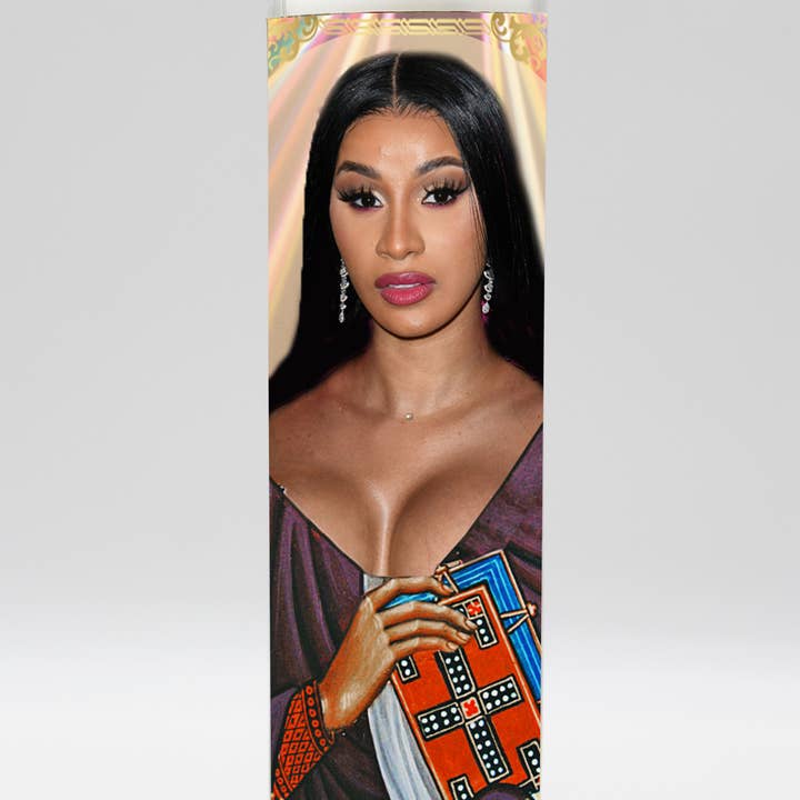 Saint Cardi Candle for wholesale by BOBBYK