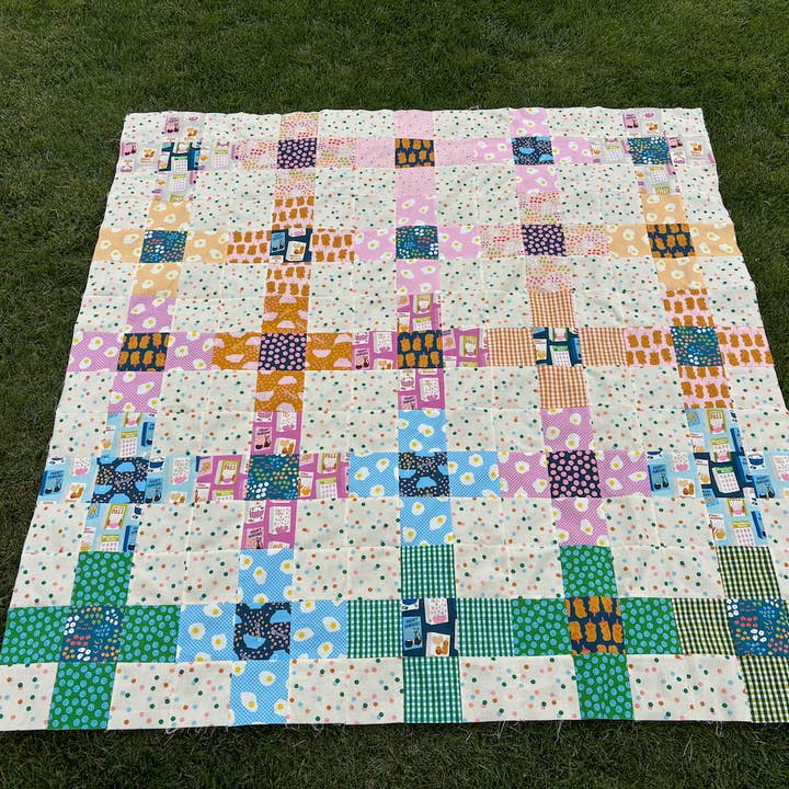 AllisonRamsing.com - Wholesale Craft Supplies - *NEW PATTERN* Layer Cake Nine Patch Quilt Pattern - Printed9