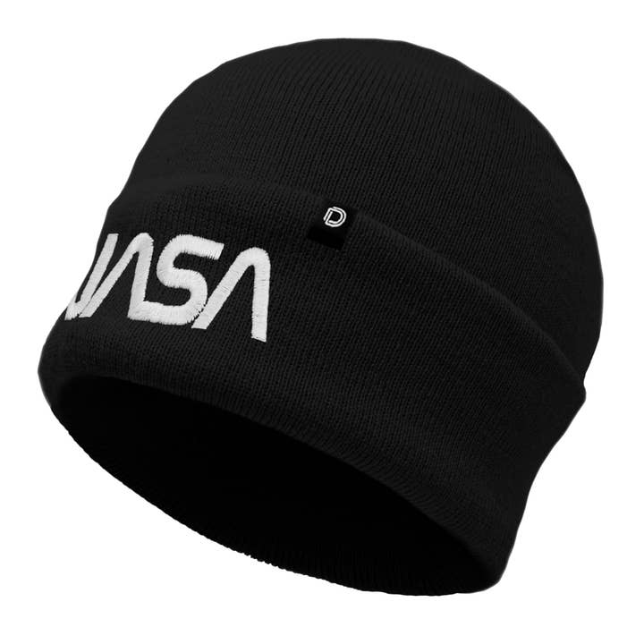 Dalix - Wholesale Beanie – Unisex - Dalix Embroidered NASA Worm Logo Beanie4