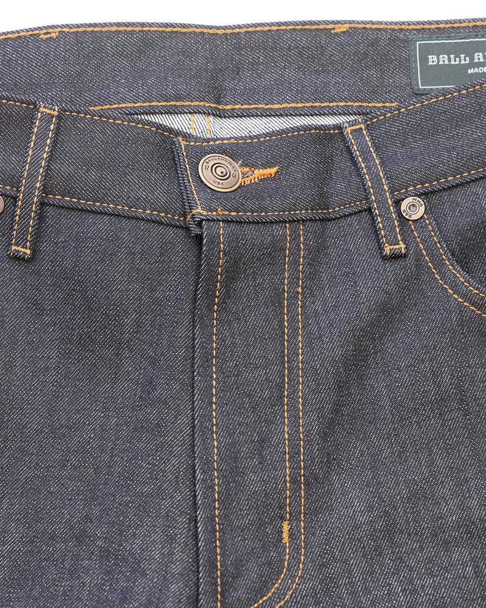 Ball and Buck - Wholesale Jeans - Men's - 6 Point Denim - Raw Indigo2