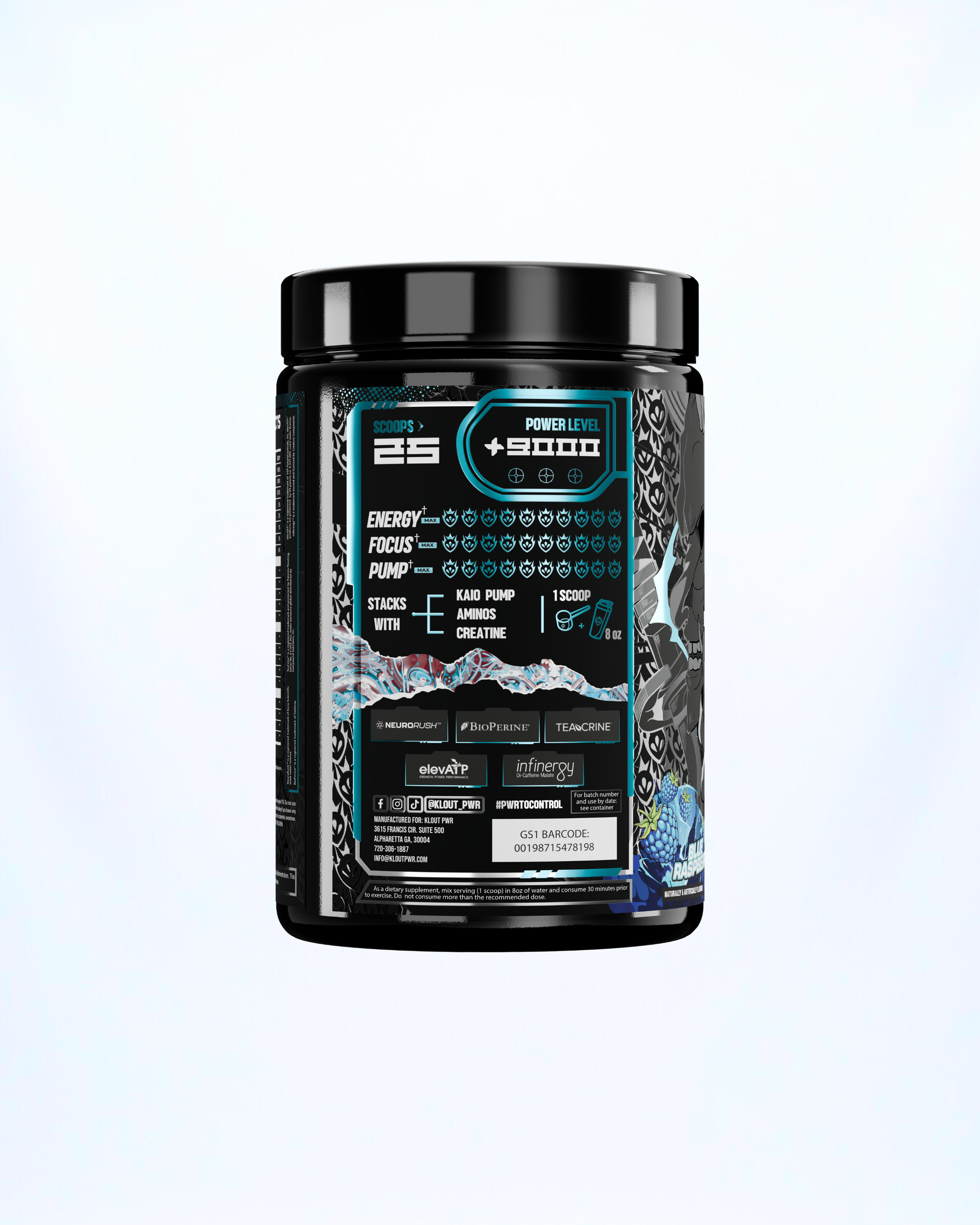 Klout Pwr - Wholesale Oral Supplement/Vitamin - KAIO V2 - Ultimate Pre Workout2