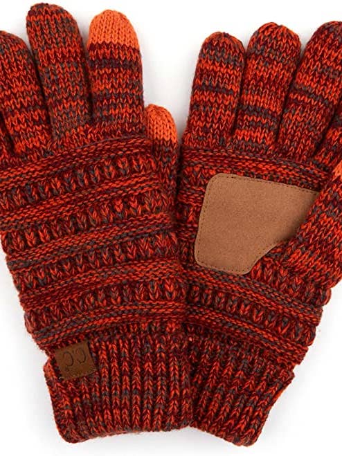 Texting Handskar (3 Tone Mix - Rust) för wholesale av Funky Junque