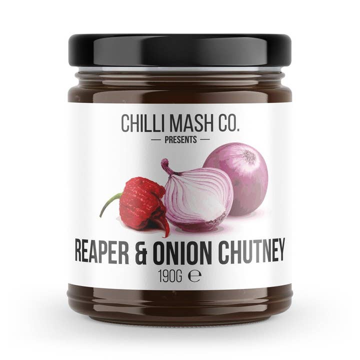 Reaper & Onion Chutney | 190g | Chilli Mash Co. for wholesale by Chilli Mash Company
