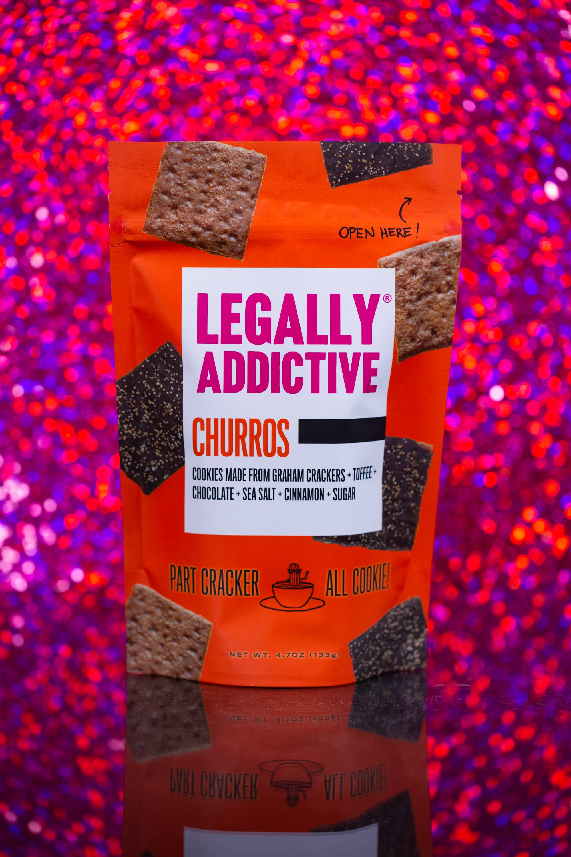 Legally Addictive Foods - Wholesale Cookie - Churros! Toffee and Chocolate Covered Cookie1