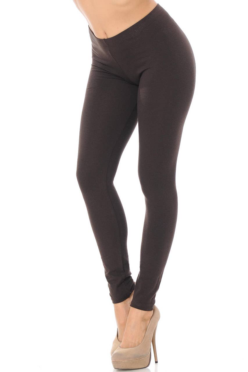 USA Fashion - Vendita all'ingrosso Leggings - Donna - Leggings in cotone a lunghezza intera USA3