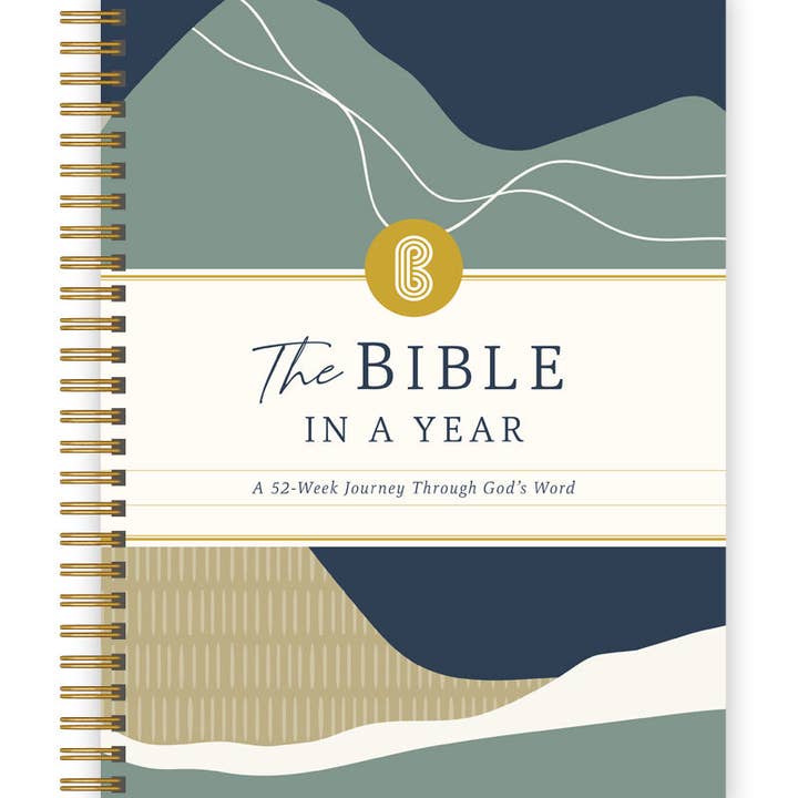 Spiral Bible - Wholesale Religion - The Bible In A Year: A 52-Week Journey Through God's Word
