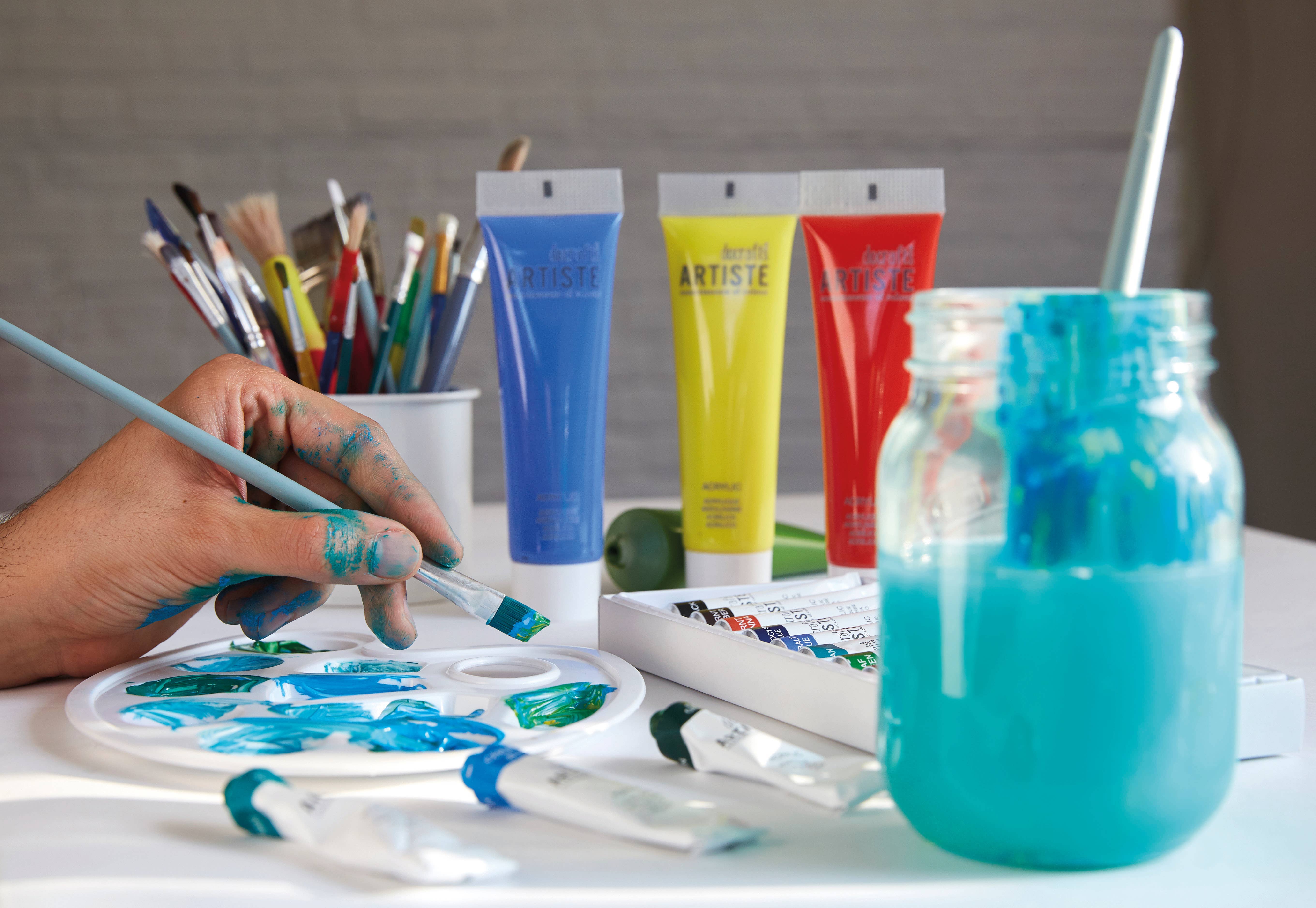 West Design Products UK – wholesale Paint set – Artiste Acrylic Paint Set 12ml 12 Pack1