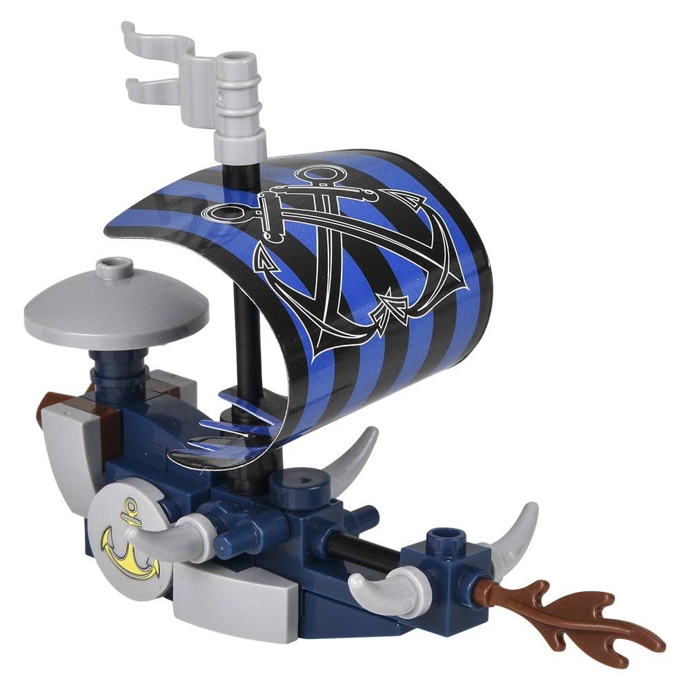 La Luna Bella - Toys - Vente Jeu construction – enfant - Bateau pirate en blocs de construction 7 cm - lot de 12 - La Luna Bella - Toys2